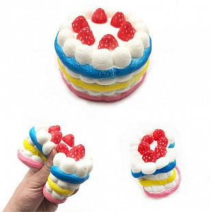 Игрушка-антистресс Portative Squishy Торт-радуга SQW - 30
