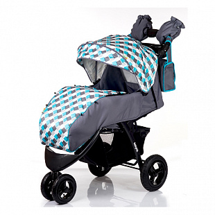 Коляска BabyHit Voyage Air blue