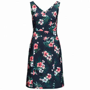 Платье женское Jack Wolfskin Wahia Tropical Dress midnight blue all over