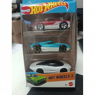 Набор машинок Hot Wheels 3 шт. (K5904 №167)
