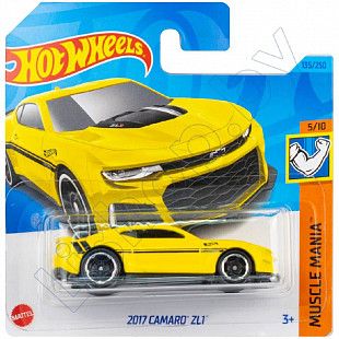Машинка Hot Wheels Базовой коллекции 2017 Camaro ZL1 135/250 (5785 HKJ52) mainline 2023