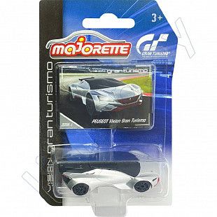Машинка Majorette 1:64 Vision Gran Turismo Peugeot Gran Turismo (212054050) silver