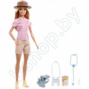 Кукла Barbie Кем быть? Зоолог (GXV86)