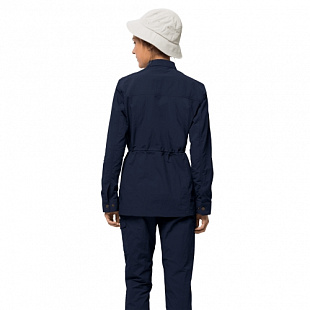 Куртка летняя женская Jack Wolfskin Lakeside Fieldjacket W midnight blue