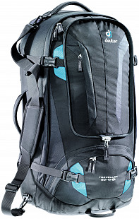 Рюкзак Deuter Traveller 60+10 SL 3510015-7321 black/turquoise