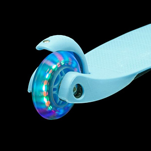 Самокат-кикборд Novatrack Disco-kids Blue 120H.DISCOKIDS.BL6