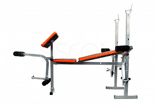Набор Premium Atlas Sport скамья гантели и штанга 46кг