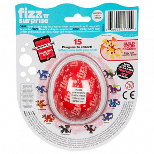 Шипучее яйцо Moose Fizz N Surprise Драконы 19089