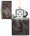 Зажигалка Zippo Deer Design 49059 black ice Зажигалка Zippo Deer Design 49059 black ice