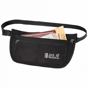 Сумка поясная Jack Wolfskin Document Belt Rfid black 8006951-6000