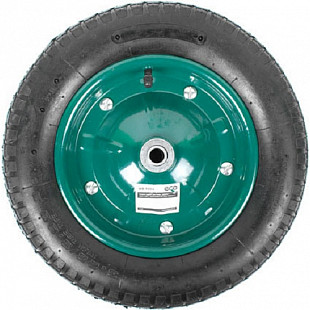 Колесо надувн. 3,25-8 (подшипн. ф35x16 мм для оси 16x9 см) (Eco) WB-P004