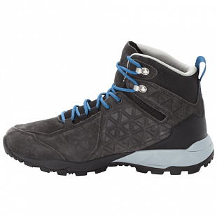 Водонепроницаемые кроссовки мужские Jack Wolfskin Cascade Hike Lt Texapore Mid M phantom / blue