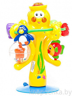 Игровой набор Kiddieland Осьминожка на присоске 038190