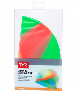Детская шапочка для плавания TYR Tie Dye Junior Swim Cap LCSJRTD/465