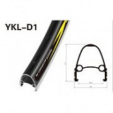 Обод двойной TBS YKL-D1 27,5x1.75-1.95 CNC 36H black ZTB20200