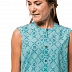 Рубашка женская Jack Wolfskin Sonora Maori Sleeveless W aqua all over