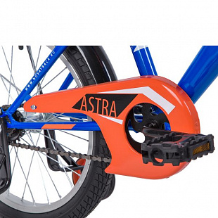 Велосипед Novatrack Astra 18" (2019) Blue/Orange 183ASTRA.BL9