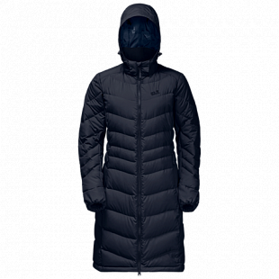 Пальто женское Jack Wolfskin Selenium Coat midnight blue