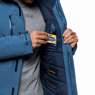 Куртка мужская Jack Wolfskin Troposphere Jacket M indigo blue