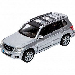 Коллекционная машина Bburago 1:32 Mercedes-Benz GLK-Class (18-43016) silver