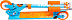 Самокат Ridex Sonic blue