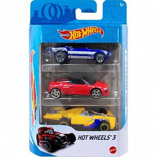 Набор машинок Hot Wheels 3 шт. (K5904 №127)