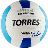 Мяч волейбольный Torres Simple color V30115 (р.5)