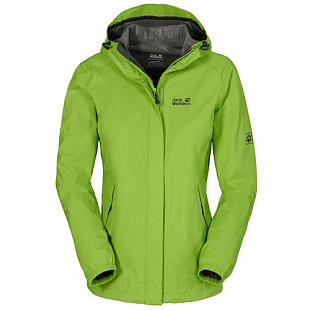 Куртка женская Jack Wolfskin Cloudburst Jacket Women green