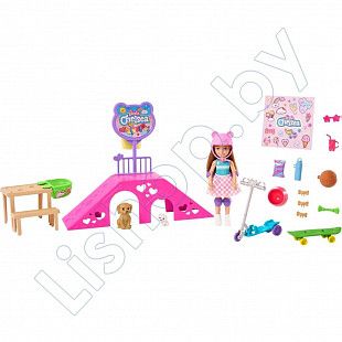Игровой набор Barbie Chelsea Скейт-парк (HJY35)