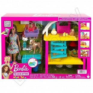 Игровой набор Barbie Веселая ферма (HGY88)