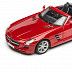 Коллекционная машина Bburago 1:32 Mercedes-Benz SLS AMG Cabrio (18-43035) Red
