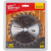 Диск пильный Wortex 160х20/16 мм 24 зуба CSD160T24W2011
