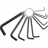 Набор шестигранных ключей Волат 1,5-10 мм 10 штук 11005-10