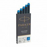 Картридж с чернилами для перьевой ручки Parker 5 шт 1950383 blue