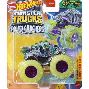 Машинка Hot Wheels Monster Trucks Power Smashers Skelesaurus (HYJ19 HYJ27)