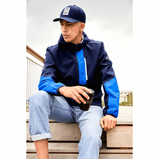 Куртка ветрозащитная мужская Jack Wolfskin 365 Racer Softshell M night blue