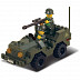 Конструктор Sluban Санитарный автомобиль и джип M38-B6000