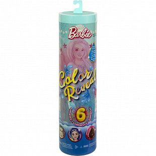 Кукла Barbie Color Reveal Тайны моря (HRK12 HRK13)