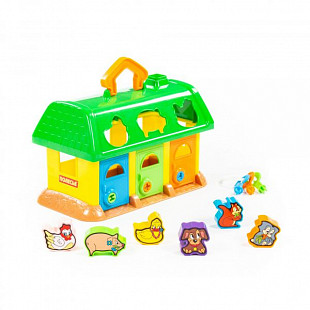 Игрушка Полесье Домик для зверей (в сеточке) 9166