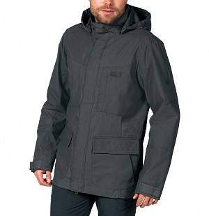 Куртка Jack Wolfskin Stanley Parka M grey