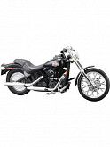 Масштабная модель мотоцикла Maisto 1:24 Harley-Davidson 2002 FXSTB Night Train (35094)