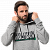 Пуловер мужский Jack Wolfskin Slogan Hoody M light grey