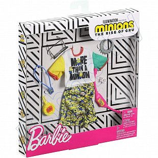 Набор одежды Barbie Minions (GJG28 GJG39)