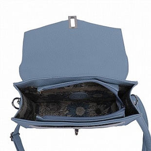 Сумка городская Ors Oro CS-0005 /3 light blue/white/blue