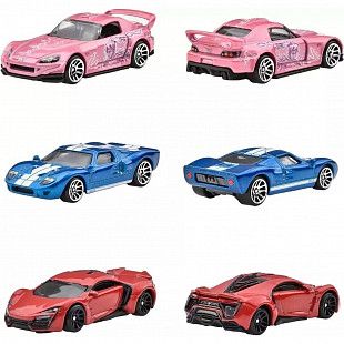 Набор машинок Hot Wheels 1:64 Fast & Furious 10 шт. (HVX27)