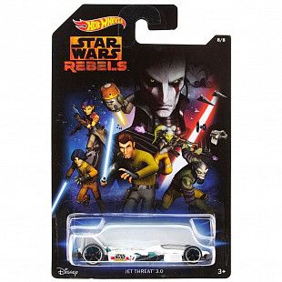 Машинка Hot Wheels Звездные войны Jet Threat 8/8 (CJY04)