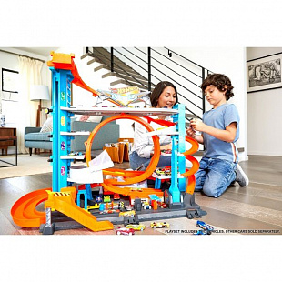 Набор игровой Hot Wheels City Невообразимый гараж (FTB69)