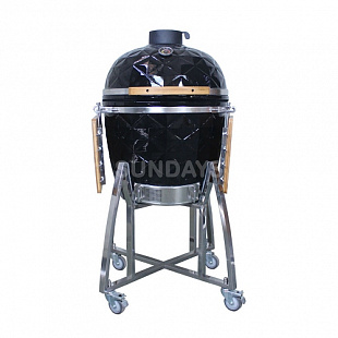 Угольный керамический гриль Sundays Kamado AU-22B strong black