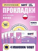 Прокладки урологические Seni Lady Super 5 капель, 4 уп.