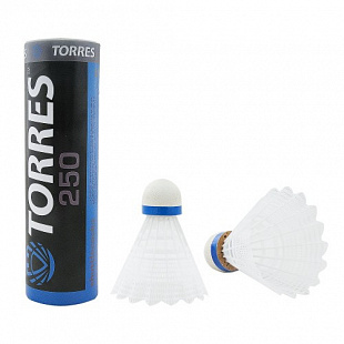 Воланы для бадминтона Torres 250 6 шт BD-109